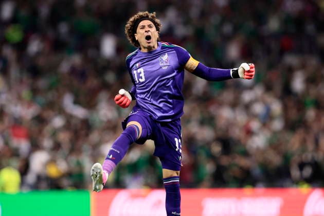 FIFA World Cup, WM, Weltmeisterschaft, Fussball 2026 - Group A - Czech Republic vs Mexico Guillermo Ochoa of Mexico celebrates a goal during the FIFA World Cup 2026 group stage match Czech Republic against Mexico in Mexico City, Mexico, 24 June 2026. MEXICO CITY Mexico  Copyright: xJOSExMENDEZx