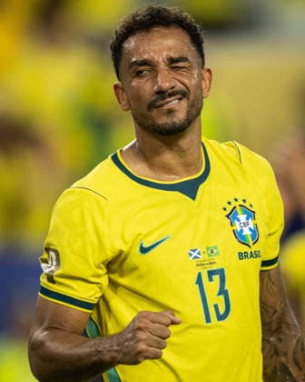 Danilo of Brazil reacts during the FIFA Men’s World Cup 2026 Group Stage football match between Scotland and Brazil at Miami Stadium, in Miami Gardens on June 24th 2026 (Photo by Ricardo Nogueira SPP)  Copyright: xRicardoxNogueira SPPx Sportspressphoto_SPR176096