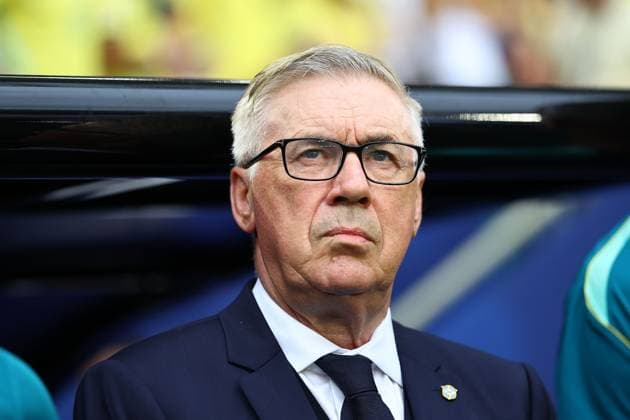 Carlo Ancelotti head coach of Brazil Scotland v Brazil, 2026 FIFA World Cup, WM, Weltmeisterschaft, Fussball Group C, Football, Miami Stadium, Miami, Florida, USA - 24 Jun 2026Miami Miami Stadium Florida (FL) United States of America EDITORIAL USE ONLY No use with unauthorised audio, video, data, fixture lists, club league logos or live services. Online in-match use limited to 120 images, no video emulation. No use in betting, games or single club league player publications.  Copyright: xMichaelxZemanek Shutterstockx 16956031ek