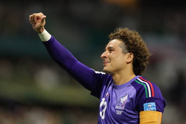 FIFA World Cup, WM, Weltmeisterschaft, Fussball 2026 - Group A - Czech Republic vs Mexico Guillermo Ochoa of Mexico celebrates at the end of the FIFA World Cup 2026 group stage match Czech Republic against Mexico in Mexico City, Mexico, 24 June 2026. MEXICO CITY Mexico  Copyright: xISAACxESQUIVELx
