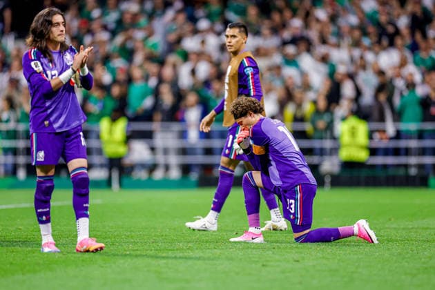 FIFA World Cup, WM, Weltmeisterschaft, Fussball 2026 CZECHIA VS MEXICO FIFA WORLD CUP 2026 CZECHIA VS MEXICO CZECHIA VS MEXICO 24062026 MEXICO CITY, MEXICO Action photo of Guillermo Ochoa (No.13) of Mexico, during Group A game of the FIFA World Cup 2026, held at the Estadio Ciudad de Mexico of Mexico City. Foto de accion de Guillermo Ochoa (No.13) de Mexico, durante juego del Grupo A de la Copa del Mundo 2026 de la FIFA, celebrado en el Estadio Ciudad de MÃ xico de la Ciudad de MÃ xico. PHOTO BY IMAGENSHOP AGENCIA FOTOGRAFICA MEXICO CITY MEXICO CITY MEXICO *** FIFA WORLD CUP 2026 CZECHIA VS MEXICO FIFA WORLD CUP 2026 CZECHIA VS MEXICO CZECHIA VS MEXICO 06 24 2026 MEXICO CITY, MEXICO Action photo of Guillermo Ochoa, No. 13 of Mexico, during a Group A match of the 2026 FIFA World Cup, held at the Estadio Ciudad de México in Mexico City Action photo of Guillermo Ochoa, No. 13 of Mexico, during a Group A match of the 2026 FIFA World Cup, held at the Estadio Ciudad de México in Mexico City. PHOTO BY IMAGENSHOP PHOTOGRAPHY AGENCY MEXICO CITY MEXICO CITY MEXICO Copyright: xYOALIxMARTINEZx