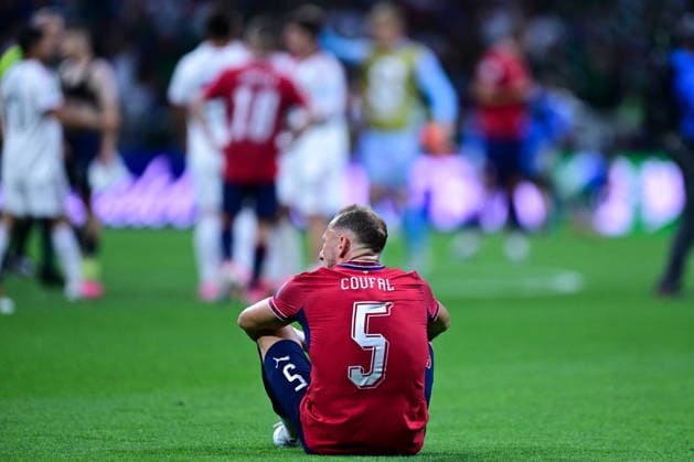 Vladimir Coufal of Czechia looks dejected during a FIFA Men’s World Cup 2026 Group Stage football match between Czechia and Mexico at Mexico City Stadium, in Mexico City on June 24th 2026 (Photo by Nayra Halm SPP)  Copyright: xNayraxHalm SPPx Sportspressphoto_SPR176143