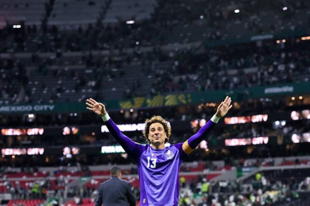 Guillermo Ochoa of Mexico applauds fans after the team s 3-0 victory in the FIFA Men’s World Cup 2026 Group Stage football match between Czechia and Mexico at Mexico City Stadium, in Mexico City on June 24th 2026 (Photo by Nayra Halm SPP)  Copyright: xNayraxHalm SPPx Sportspressphoto_SPR176151