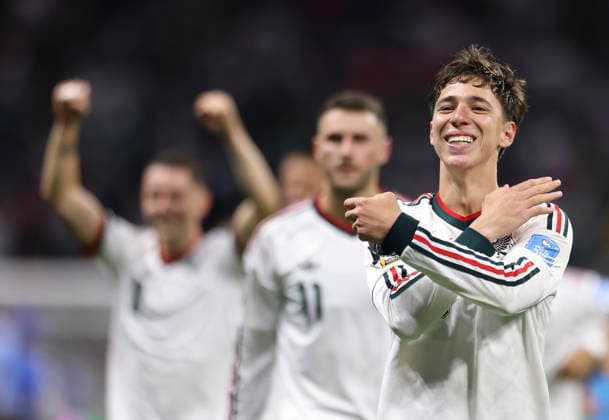 (260625) -- MEXICO CITY, June 25, 2026 -- Mateo Chavez (R) of Mexico gestures after a group A match between the Czech Republic and Mexico at the 2026 FIFA World Cup, WM, Weltmeisterschaft, Fussball at Mexico City Stadium in Mexico City, Mexico, June 24, 2026. (Photo by Xinhua) (SP)MEXICO-MEXICO CITY-FOOTBALL-FIFA WORLD CUP-GROUP A-CZE VS MEX FranciscoxCanedo 