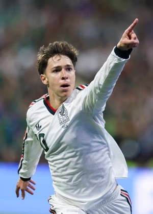 (260625) -- MEXICO CITY, June 25, 2026 -- Mateo Chavez of Mexico celebrates his goal during a group A match between the Czech Republic and Mexico at the 2026 FIFA World Cup, WM, Weltmeisterschaft, Fussball at Mexico City Stadium in Mexico City, Mexico, June 24, 2026. (Photo by Xinhua) (SP)MEXICO-MEXICO CITY-FOOTBALL-FIFA WORLD CUP-GROUP A-CZE VS MEX FranciscoxCanedo 