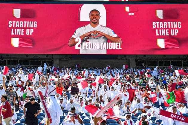 June 24, 2026: Qatar defender RoÂ³-RoÂ³ (2) is introduced before the FIFA World Cup, WM, Weltmeisterschaft, Fussball match between Bosnia - Herzegovina and Qatar in Seattle, WA.Bosnia - Herzegovina defeated Qatar 3-1. CSM FIFA World Cup 2026: JUN 24 Bosnia - Herzegovina Vs Qatar  - ZUMAc04_ 20260624_zma_c04_067 Copyright: xStevexFaberx