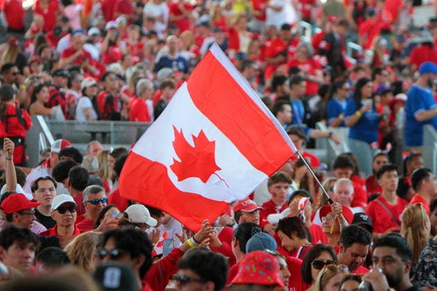 Football, 2026 FIFA World Cup, Switzerland v Canada, public viewing in Vancouver