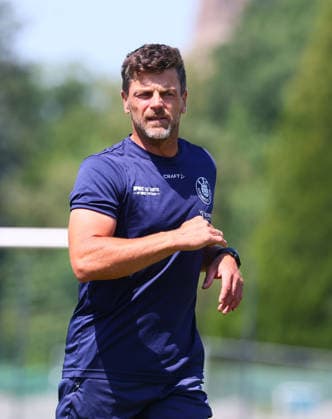 Leipzig, 24.06.2026, Bruno-Plache-Stadion, Fussball, Regionalliga NO , 1. FC LOK LEIPZIG - Trainingsstart, Vorbereitung Saison 2026 27 , Im Bild: Lok-Trainer Torsten Ziegner , Nur für journalistische Zwecke. Only for editorial use! , *** Leipzig, June 24, 2026, Bruno Plache Stadium, Soccer, Regionalliga NO, 1 FC LOK LEIPZIG Training Kickoff, 2026–27 Season Preparations, Pictured: LOK Coach Torsten Ziegner, For editorial use only, Picture Point