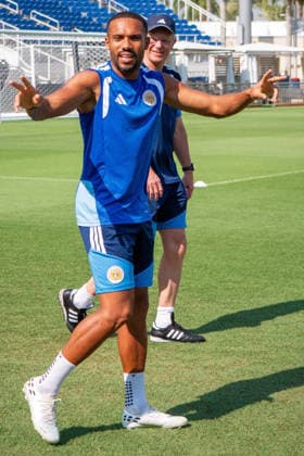 June 24, 2026, Boca Raton, Fl, USA: KENJI GORRE is seen after an interview before CuraoÂßaoÃ¢â‚¬â ¢s MDÃ¢â‚¬˜1 training session ahead of their match against Ivory Coast in Philadelphia. Boca Raton USA - ZUMAc343 0859956325st Copyright: xChrisxBeckettx