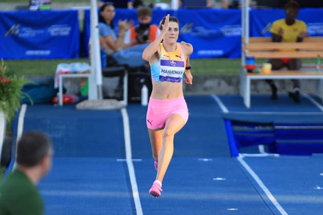 Zagreb, 24.06.2026. - 76th Boris Hanzekovic Memorial, 5th Zagreb City Challenge near the Zagreb Fountains - high jump (W). MAHUCHIKH Yaroslava (UKR) 5th Zagreb City Challenge near the Zagreb Fountains - high jump (W) 