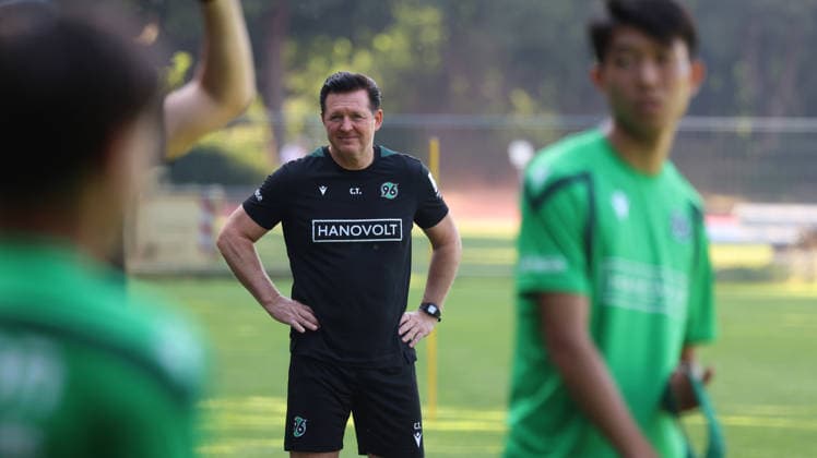 Football, 2nd Bundesliga, Hannover 96, start of pre-season training