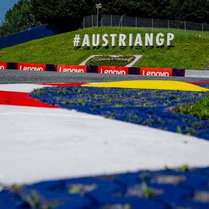 SPIELBERG - Circuit overview during the Formula 1 Austria at the Red Bull Ring on June 25, 2026 in Spielberg, Austria. (Photo by DeFodi Images) - *** SPIELBERG: Circuit overview during the Formula 1 Austrian Grand Prix at the Red Bull Ring on June 25, 2026, in Spielberg, Austria. Photo by DeFodi Images