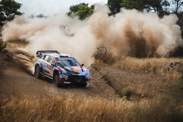 AUTO - WRC, Motorsport Rallye, WM - ACROPOLIS RALLY GREECE 2026 11 Thierry NEUVILLE, Martijn WYDAEGHE, Hyundai i20 N Rally1, action during the 2026 Acropolis Rally Greece, 8th round of the 2026 WRC World Rally Car Championship, from June 25 to 28, 2026 at Loutraki, Greece - LoutrakiGreece  Copyright: xNikosxKatikisx