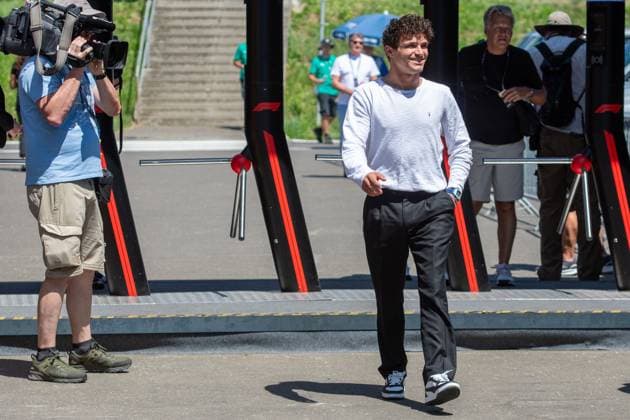 Lando Norris 1, McLaren Mastercard F1 Team, , Pre-Events, Grosser Preis von Oesterreich, Motorsport, Herren, Formel 1, 25.06.2026 Speilberg Steiermark Austria *** Lando Norris 1, McLaren Mastercard F1 Team, , Pre-Events, Austrian Grand Prix, Motorsports, Men, Formula 1, June 25, 2026, Spielberg, Styria, Austria Copyright: xkolbert-press MartinxWdziecznyx