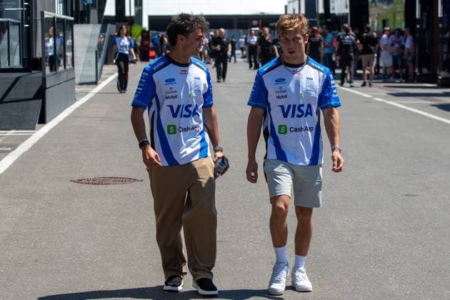 Arvid Lindblad 41, Visa Cash App Racing Bulls Formula One Team, Liam Lawson 30, Visa Cash App Racing Bulls Formula One Team, , Pre-Events, Grosser Preis von Oesterreich, Motorsport, Herren, Formel 1, 25.06.2026 Speilberg Steiermark Austria *** Arvid Lindblad, 41, Visa Cash App Racing Bulls Formula One Team; Liam Lawson, 30, Visa Cash App Racing Bulls Formula One Team; Pre-Events; Austrian Grand Prix; Motorsports; Men; Formula 1; June 25, 2026, Spielberg, Styria, Austria Copyright: xkolbert-press MartinxWdziecznyx