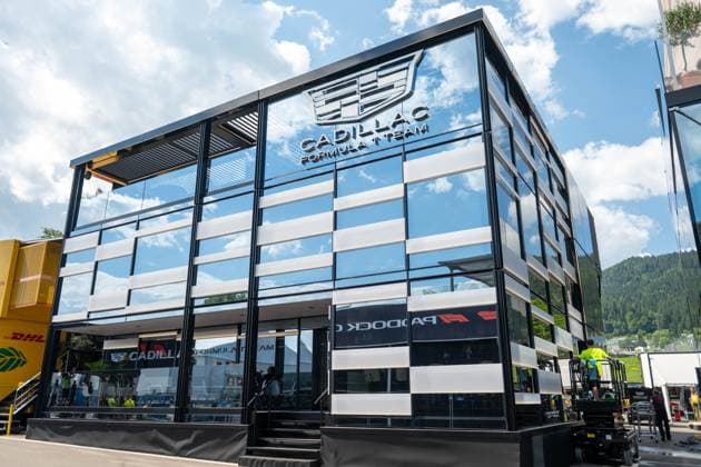 Cadillac Formula 1 Team,Hospitality , Pre-Events, Grosser Preis von Oesterreich, Motorsport, Herren, Formel 1, 25.06.2026 Speilberg Steiermark Austria *** Cadillac Formula 1 Team, Hospitality, Pre-Events, Austrian Grand Prix, Motorsports, Men, Formula 1, June 25, 2026, Spielberg, Styria, Austria Copyright: xkolbert-press MartinxWdziecznyx