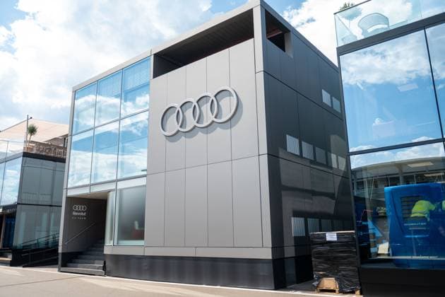 Audi Revolut F1 Team, Hospitality, Pre-Events, Grosser Preis von Oesterreich, Motorsport, Herren, Formel 1, 25.06.2026 Speilberg Steiermark Austria *** Audi Revolut F1 Team, Hospitality, Pre-Event Activities, Austrian Grand Prix, Motorsports, Men, Formula 1, June 25, 2026, Spielberg, Styria, Austria Copyright: xkolbert-press MartinxWdziecznyx