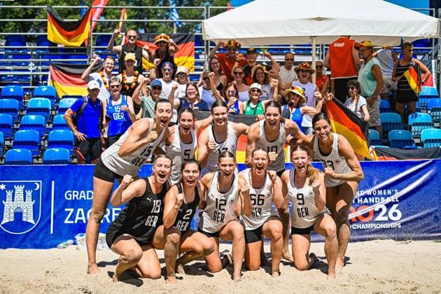 The IHF Beach Handball World Championship, WM, Weltmeisterschaft 2026 brings together the world s best men s and women s national teams to compete for the world title. The photo gallery showcases spectacular action, athletic performances, emotional moments, and the unique atmosphere of international beach handball at the highest level. Players from across the globe compete in thrilling matches on the sand, demonstrating skill, teamwork, and determination throughout the tournament. IHF Beach Handball World Championship 2026, 23.06.2026, Zagreb, Jarun See *** The 2026 IHF Beach Handball World Championship brings together the world’s best men’s and women’s national teams to compete for the world title. The photo gallery showcases spectacular action, athletic performances, emotional moments, and the unique atmosphere of international beach handball at the highest level. Players from across the globe compete in thrilling matches on the sand, demonstrating skill, teamwork, and determination throughout the tournament. IHF Beach Handball World Championship 2026, June 23, 2026, Zagreb, Jarun See Copyright: xspeedshotx xDorianfrickx