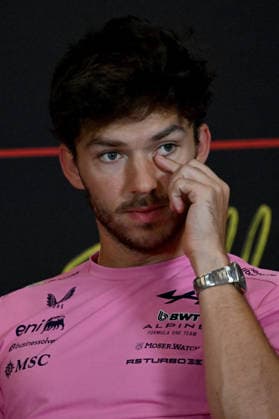 25.06.2026, xsvx, Motorsport FIA Formel 1, Grand Prix von Österreich v.l. Pierre Gasly (BWT Alpine F1 Team) Startnummer 10 auf der Pressekonferenz (FIA REGULATIONS PROHIBIT ANY USE OF PHOTOGRAPHS as IMAGE SEQUENCES and or QUASI-VIDEO) Zeltweg-Spielberg *** June 25, 2026, xsvx, Motorsport FIA Formula 1, Austrian Grand Prix: Pierre Gasly of the BWT Alpine F1 Team, car No. 10, at the press conference. FIA REGULATIONS PROHIBIT ANY USE OF PHOTOGRAPHS AS IMAGE SEQUENCES AND OR QUASI-VIDEO. Zeltweg, Spielberg