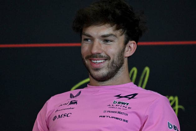 25.06.2026, xsvx, Motorsport FIA Formel 1, Grand Prix von Österreich v.l. Pierre Gasly (BWT Alpine F1 Team) Startnummer 10 auf der Pressekonferenz (FIA REGULATIONS PROHIBIT ANY USE OF PHOTOGRAPHS as IMAGE SEQUENCES and or QUASI-VIDEO) Zeltweg-Spielberg *** June 25, 2026, xsvx, Motorsport, FIA Formula 1, Austrian Grand Prix: Pierre Gasly of the BWT Alpine F1 Team, car No. 10, at the press conference. FIA REGULATIONS PROHIBIT ANY USE OF PHOTOGRAPHS AS IMAGE SEQUENCES AND OR QUASI-VIDEO. Zeltweg, Spielberg