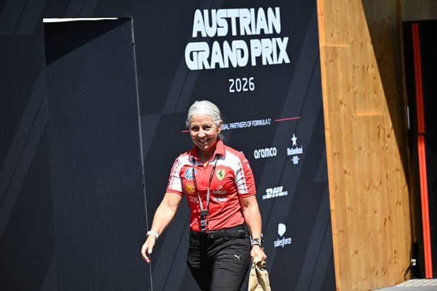 25.06.2026, xsvx, Motorsport FIA Formel 1, Grand Prix von Österreich v.l. Angela Cullen (Ferrari) (FIA REGULATIONS PROHIBIT ANY USE OF PHOTOGRAPHS as IMAGE SEQUENCES and or QUASI-VIDEO) Zeltweg-Spielberg *** June 25, 2026, xsvx, Motorsport, FIA Formula 1, Austrian Grand Prix, by Angela Cullen, Ferrari. FIA REGULATIONS PROHIBIT ANY USE OF PHOTOGRAPHS AS IMAGE SEQUENCES AND OR QUASI-VIDEO. Zeltweg, Spielberg