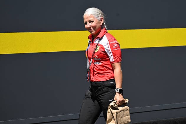 25.06.2026, xsvx, Motorsport FIA Formel 1, Grand Prix von Österreich v.l. Angela Cullen (Ferrari) (FIA REGULATIONS PROHIBIT ANY USE OF PHOTOGRAPHS as IMAGE SEQUENCES and or QUASI-VIDEO) Zeltweg-Spielberg *** June 25, 2026, xsvx, Motorsport, FIA Formula 1, Austrian Grand Prix, by Angela Cullen, Ferrari. FIA REGULATIONS PROHIBIT ANY USE OF PHOTOGRAPHS AS IMAGE SEQUENCES AND OR QUASI-VIDEO. Zeltweg, Spielberg