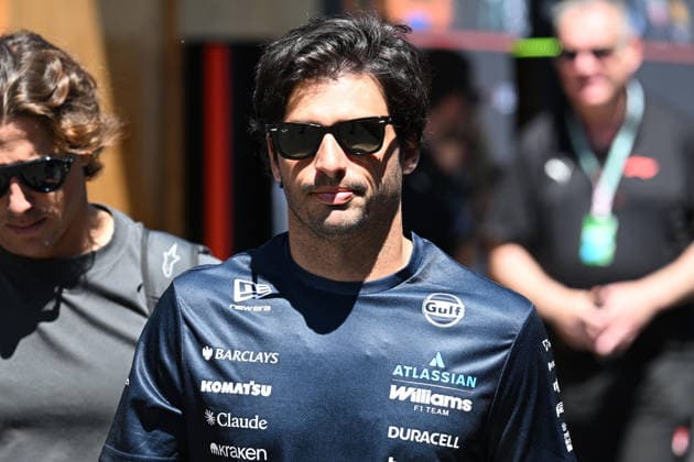 25.06.2026, xsvx, Motorsport FIA Formel 1, Grand Prix von Österreich v.l. Carlos Sainz (Williams Racing) Startnummer 55 (FIA REGULATIONS PROHIBIT ANY USE OF PHOTOGRAPHS as IMAGE SEQUENCES and or QUASI-VIDEO) Zeltweg-Spielberg *** June 25, 2026, xsvx, Motorsport FIA Formula 1, Austrian Grand Prix, Carlos Sainz, Williams Racing, car number 55. FIA regulations prohibit any use of photographs as image sequences and or quasi-video. Zeltweg, Spielberg