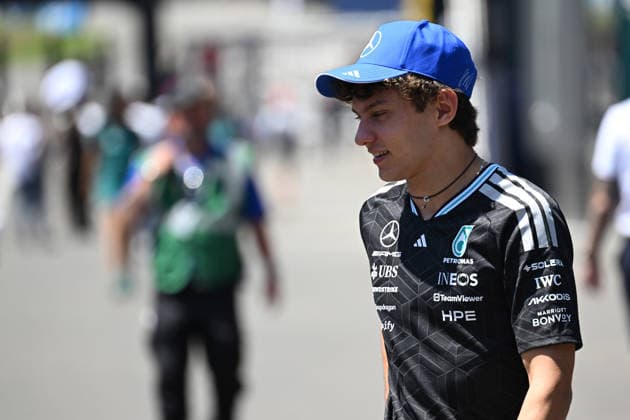 25.06.2026, xsvx, Motorsport FIA Formel 1, Grand Prix von Österreich v.l. Andrea Kimi Antonelli (Mercedes AMG Petronas) Startnummer 12 (FIA REGULATIONS PROHIBIT ANY USE OF PHOTOGRAPHS as IMAGE SEQUENCES and or QUASI-VIDEO) Zeltweg-Spielberg *** June 25, 2026, xsvx, Motorsport FIA Formula 1, Austrian Grand Prix v l Andrea Kimi Antonelli Mercedes AMG Petronas Car No. 12 FIA REGULATIONS PROHIBIT ANY USE OF PHOTOGRAPHS as IMAGE SEQUENCES and or QUASI-VIDEO Zeltweg Spielberg
