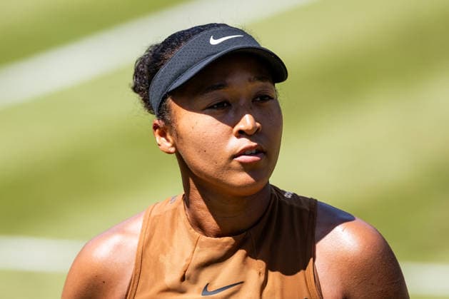 BAD HOMBURG, GERMANY - JUNE 25: Naomi Osaka (JPN) during the Bad Homburg Open powered by Solarwatt Singles match between Naomi Osaka (JPN) vs Ekaterina Alexandrova at Kurpark Bad Homburg on June 25, 2026 in Bad Homburg, Germany. Hessen Germany Copyright: xSteffiexWunderlx