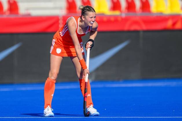 WAVER, 24-06-2026, Belfius Hockey Arena, FIH Hockey Pro League Women, Season 2025-2026. Guusje Moes during the game Australia - Netherlands (women). Australia - Netherlands (women)  x204637002x Copyright: