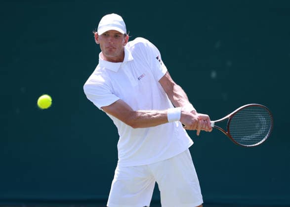 Stefanos Sakellaridis (GRE) Herren Einzel, Men s Singles, Qualifikation, Wimbledon Tennis - Wimbledon 2026 - Grand Slam ITF ATP, Tennis Herren WTA, Tennis Damen - AELTC - London - - Great Britain - 25 June 2026. *** Stefanos Sakellaridis GRE Men s Singles, Qualifying, Wimbledon Tennis, Wimbledon 2026, Grand Slam, ITF, ATP, WTA, AELTC, London, Great Britain, June 25, 2026 Copyright: xJuergenxHasenkopfx