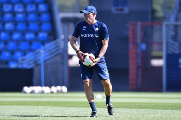 Fußball 2. Bundesliga Trainingsauftakt VfL Bochum am 25.06.2026 im Vonovia Ruhrstadion in Bochum Uwe Rösler ( Trainer Cheftrainer Bochum ) *** Soccer, 2. Bundesliga: VfL Bochum Kicks Off Training on June 25, 2026, at the Vonovia Ruhrstadion in Bochum; Uwe Rösler, Head Coach of Bochum xRx