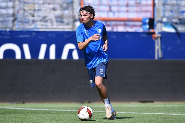 Fußball 2. Bundesliga Trainingsauftakt VfL Bochum am 25.06.2026 im Vonovia Ruhrstadion in Bochum Babis Drakas ( Bochum ) *** Soccer, 2. Bundesliga: VfL Bochum Kicks Off Training on June 25, 2026, at the Vonovia Ruhrstadion in Bochum—Babis Drakas, Bochum xRx
