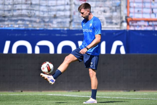 Fußball 2. Bundesliga Trainingsauftakt VfL Bochum am 25.06.2026 im Vonovia Ruhrstadion in Bochum Niclas Hanslik ( Bochum ) *** Soccer, 2. Bundesliga: VfL Bochum Kicks Off Training on June 25, 2026, at the Vonovia Ruhrstadion in Bochum. Niclas Hanslik, Bochum xRx
