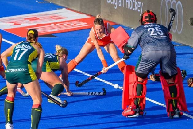 WAVER, 24-06-2026, Belfius Hockey Arena, FIH Hockey Pro League Women, Season 2025-2026. Australia - Netherlands (women)  x204637654x Copyright: