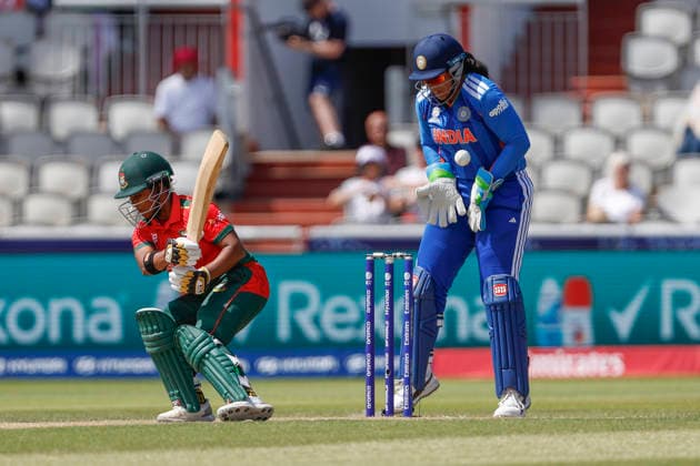 India Women v Bangladesh Women, ICC Women s T20 World Cup Dilara Akter of Bangladesh during the ICC Women s T20 World Cup match between India Women and Bangladesh Women at Old Trafford, Manchester, UK on 25 June 2026. Manchester Old Trafford Greater Manchester UK Editorial use only , Copyright: xGeorgexFranksx PSI-24419-0011