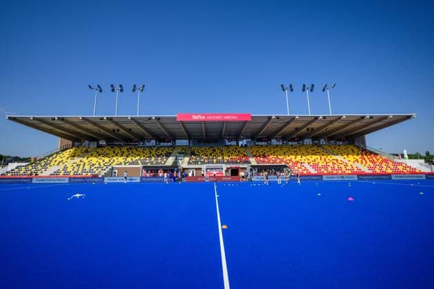 WAVER, 24-06-2026, Belfius Hockey Arena, FIH Hockey Pro League Women, Season 2025-2026. Belfius Hockey Arena before the game Australia - Netherlands (women). Australia - Netherlands (women)  x204638520x Copyright: