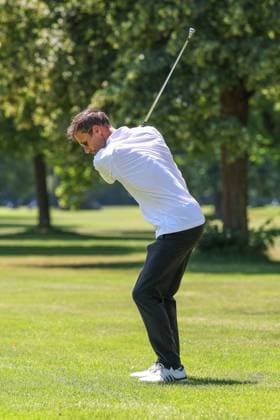 Sven Hannawald, Charity-Golfturnier, Golf, 25.06.2026 Neuburg an der Donau Bayern Deutschland *** Sven Hannawald, Charity Golf Tournament, Golf, June 25, 2026, Neuburg an der Donau, Bavaria, Germany Copyright: xkolbert-press ChristianxKolbertx