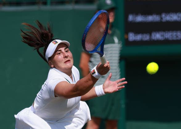 Bianca Andreescu (CAN) Damen Einzel, Women s Singles, Qualifikation, Wimbledon Tennis - Wimbledon 2026 - Grand Slam ITF ATP, Tennis Herren WTA, Tennis Damen - AELTC - London - - Great Britain - 25 June 2026. *** Bianca Andreescu CAN Women s Singles, Qualifying, Wimbledon Tennis, Wimbledon 2026, Grand Slam, ITF, ATP, WTA, AELTC, London, Great Britain, June 25, 2026 Copyright: xJuergenxHasenkopfx