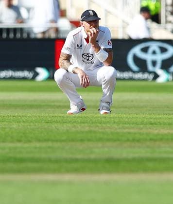 Ben Stokes of England looks thoughtful England v New Zealand, Third Test, Day One, Rothesay Test Match Series, Cricket, Trent Bridge, Nottingham, UK - 25 Jun 2026Nottingham Trent Bridge United Kingdom EDITORIAL USE ONLY No use with unauthorised audio, video, data, fixture lists, club league logos or live services. Online in-match use limited to 120 images, no video emulation. No use in betting, games or single club league player publications.  Copyright: xMattxWest Shutterstockx 16957749aw