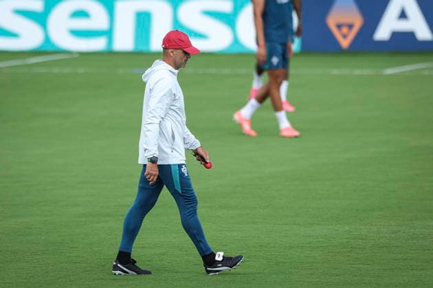 FIFA World Cup, WM, Weltmeisterschaft, Fussball 2026 - Portugal training Portugal s national soccer head coach Pedro Neto leads a training session of the team in Palm Beach, Florida, USA, 25 June 2026. Palm Beach Florida United States  Copyright: xMIGUELxA.xLOPESx