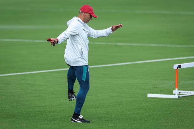 FIFA World Cup, WM, Weltmeisterschaft, Fussball 2026 - Portugal training Portugal s national soccer head coach Pedro Neto leads a training session of the team in Palm Beach, Florida, USA, 25 June 2026. Palm Beach Florida United States  Copyright: xMIGUELxA.xLOPESx