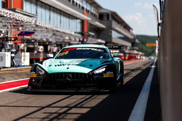 AUTO - GT WORLD CHALLENGE EUROPE ENDURANCE CUP - 24 HOURS OF SPA 2026 87, DIENST, Marvin (GER), PIANA, Gabriele (ITA), SALIKHOV, Rinat (ND), ARROW, Daan (NED), Winward Racing, Mercedes-AMG GT3 EVO, BRONZE, action, during the CrowdStrike 24 Hours of Spa 2026, 3rd round of the GT World Challenge Europe Endurance Cup 2026, from June 25 to 28, 2026 on the Circuit de Spa-Francorchamps, in Stavelot, Belgium - StavelotBelgium  Copyright: xMariusxHeckerx