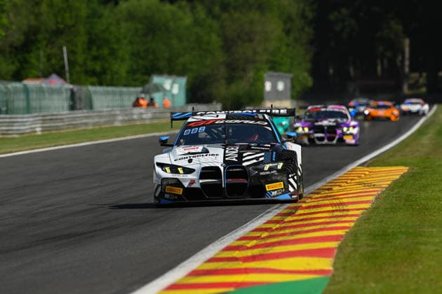 AUTOMOBILE : 24 Heures de SPA Francorchamps - 25 06 2026 30 Team WRT (BEL) BMW M4 GT3 EVO (SILVER) driven by Ignacio MONTENEGRO (ARG) Matisse LISMONT (BEL) Amaury CORDEEL (BEL) Mathieu DETRY (BEL), during the CrowdStrike 24 Hours of SPA, 4th round of the GT World Challenge Europe Championship (SRO) on the SPA Francorchamps circuit in Belgium The 25th June 2026. SPA-FRANCORCHAMPSBelgium  Copyright: xMPSxAGENCYx