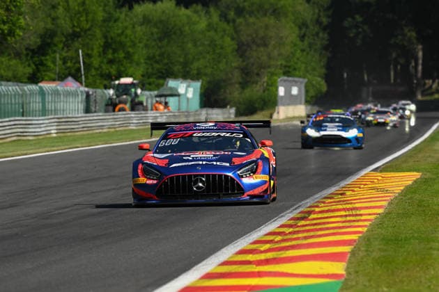 AUTOMOBILE : 24 Heures de SPA Francorchamps - 25 06 2026 3 Mercedes-AMG Team Verstappen Racing (NED) Mercedes-AMG GT3 EVO (PRO) driven by Dani JUNCADELLA (ESP) Chris LULHAM (GBR) Jules GOUNON (FRA), during the CrowdStrike 24 Hours of SPA, 4th round of the GT World Challenge Europe Championship (SRO) on the SPA Francorchamps circuit in Belgium The 25th June 2026. SPA-FRANCORCHAMPSBelgium  Copyright: xMPSxAGENCYx