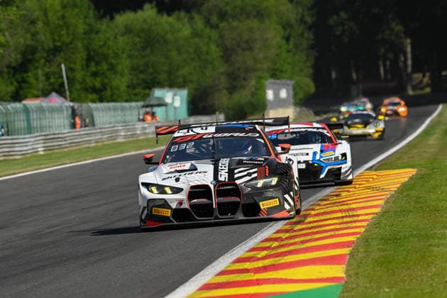 AUTOMOBILE : 24 Heures de SPA Francorchamps - 25 06 2026 32 Team WRT (BEL) BMW M4 GT3 EVO (PRO) driven by Kelvin VAN DER LINDE (RSA) Jordan PEPPER (RSA) Charles WEERTS (BEL), during the CrowdStrike 24 Hours of SPA, 4th round of the GT World Challenge Europe Championship (SRO) on the SPA Francorchamps circuit in Belgium The 25th June 2026. SPA-FRANCORCHAMPSBelgium  Copyright: xMPSxAGENCYx