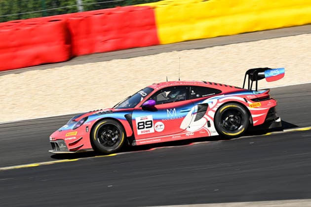 AUTOMOBILE : 24 Heures de SPA Francorchamps - 25 06 2026 89 Lionspeed GP - PK Motorsport (GER) Porsche 911 GT3 R EVO (BRONZE) driven by Alex FONTANA (SUI) Bashar MARDINI (UAE) Patrick KOLB (GER) Axcil JEFFERIES (ZWE), during the CrowdStrike 24 Hours of SPA, 4th round of the GT World Challenge Europe Championship (SRO) on the Spa-Francorchamps circuit in Belgium The 25th June 2026. SPA-FRANCORCHAMPSBelgium  Copyright: xMPSxAGENCYx