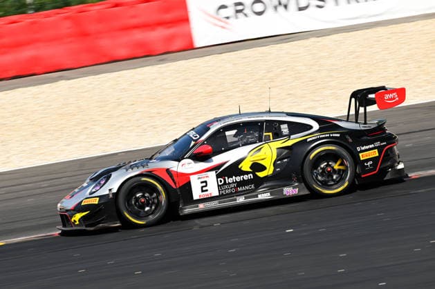 AUTOMOBILE : 24 Heures de SPA Francorchamps - 25 06 2026 2 Boutsen VDS (BEL) Porsche 911 GT3 R EVO (PRO) driven by Morris SCHURING (NED) Dorian BOCCOLACCI (FRA) Alessio PICARIELLO (BEL), during the CrowdStrike 24 Hours of SPA, 4th round of the GT World Challenge Europe Championship (SRO) on the SPA Francorchamps circuit in Belgium The 25th June 2026. SPA-FRANCORCHAMPSBelgium  Copyright: xMPSxAGENCYx