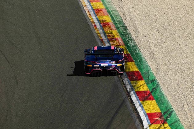 AUTOMOBILE : 24 Heures de SPA Francorchamps - 25 06 2026 222 2Seas Motorsport (BRN) Mercedes-AMG GT3 EVO (BRONZE) driven by Reece BARR (GBR) Charles DAWSON (GBR) Kiern JEWISS (GBR) Garnet PATTERSON (AUS), during the CrowdStrike 24 Hours of SPA, 4th round of the GT World Challenge Europe Championship (SRO) on the SPA Francorchamps circuit in Belgium The 25th June 2026. SPA-FRANCORCHAMPSBelgium  Copyright: xMPSxAGENCYx