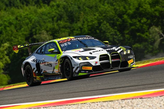 AUTOMOBILE : 24 Heures de SPA Francorchamps - 25 06 2026 46 Team WRT (BEL) BMW M4 GT3 EVO (PRO) driven by Daniel HARPER (GBR) Max HESSE (GER) Valentino ROSSI (ITA), during the CrowdStrike 24 Hours of SPA, 4th round of the GT World Challenge Europe Championship (SRO) on the SPA Francorchamps circuit in Belgium The 25th June 2026. SPA-FRANCORCHAMPSBelgium  Copyright: xMPSxAGENCYx